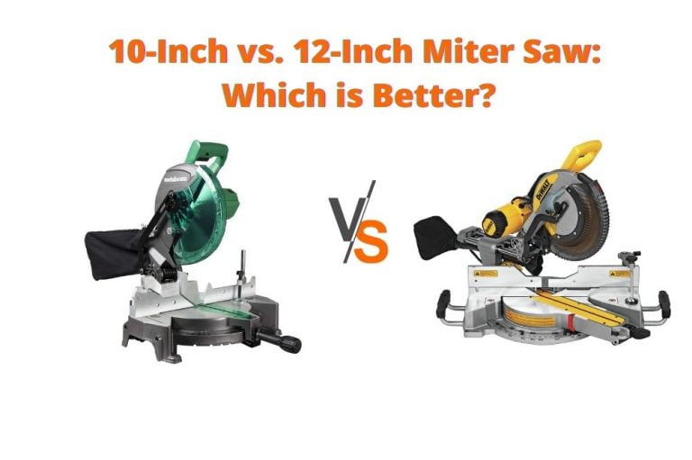 10-Inch vs. 12-Inch Miter Saw