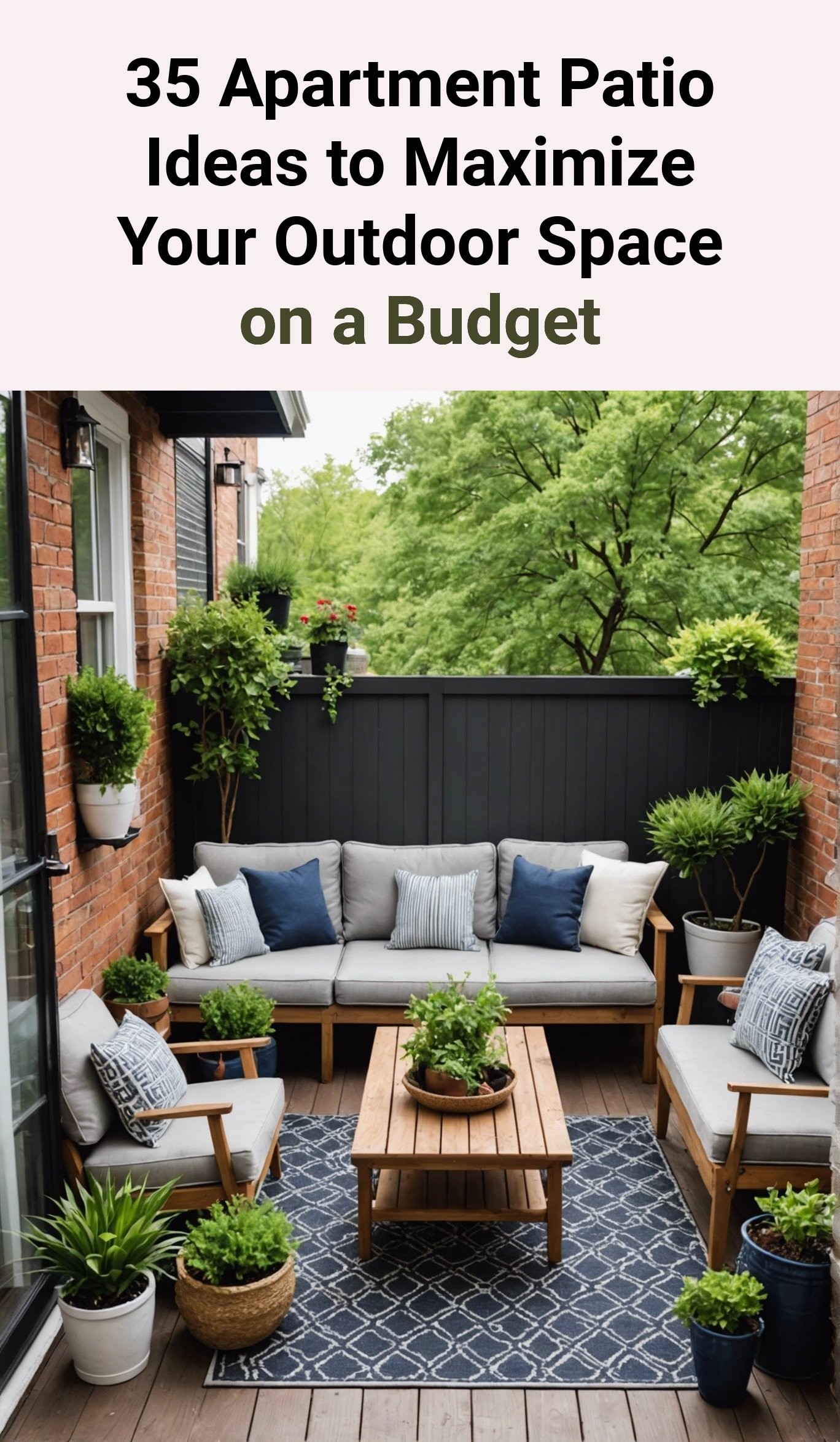 35 Apartment Patio Ideas to Maximize Your Outdoor Space on a Budget