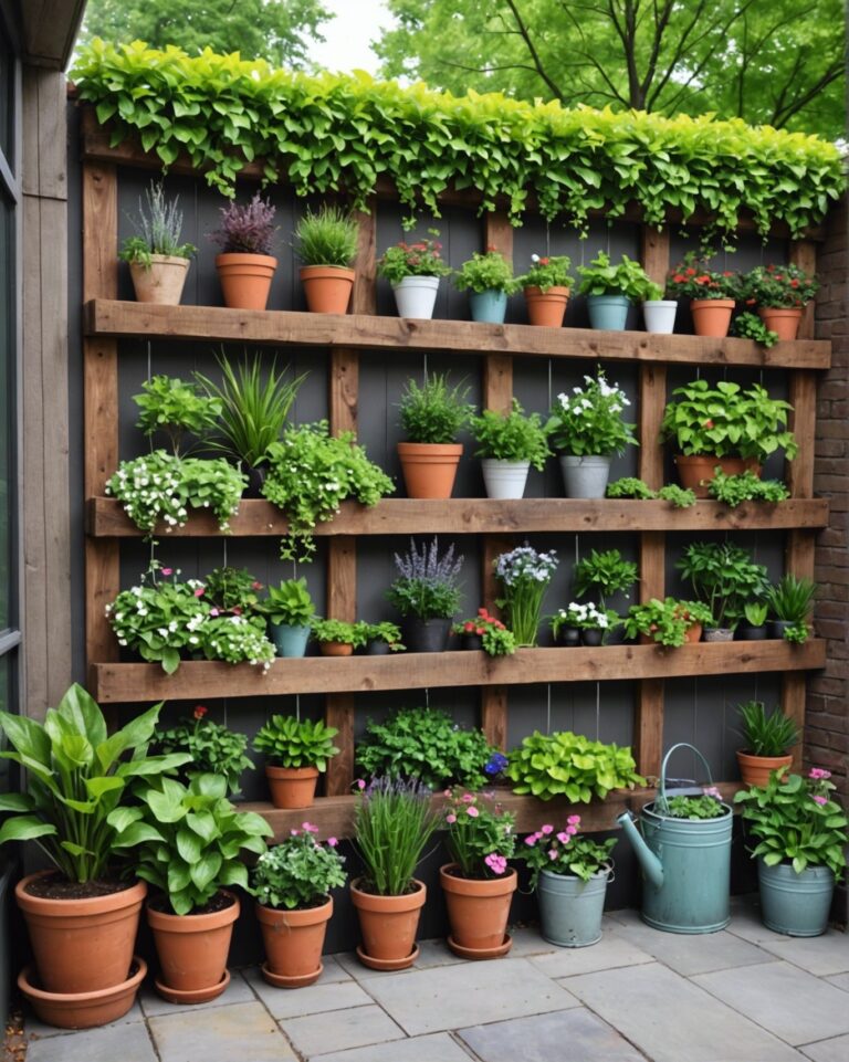 35 Beautiful Patio Wall Garden Ideas People Are Getting