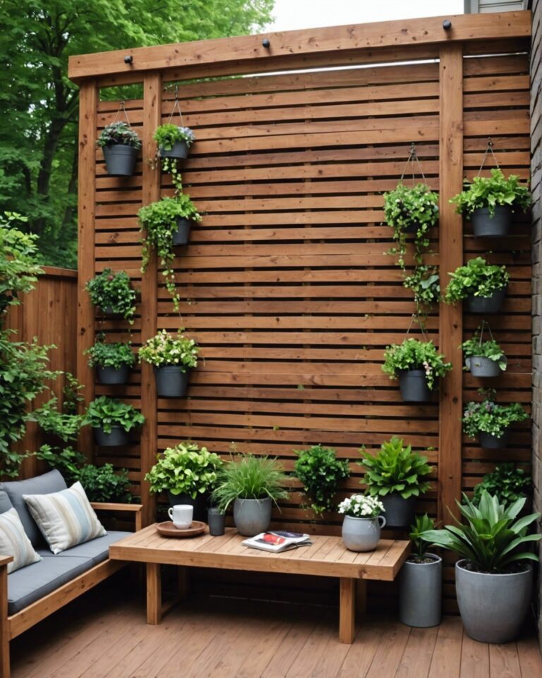 35 Coolest Wood Patio Wall Ideas and Inspiration