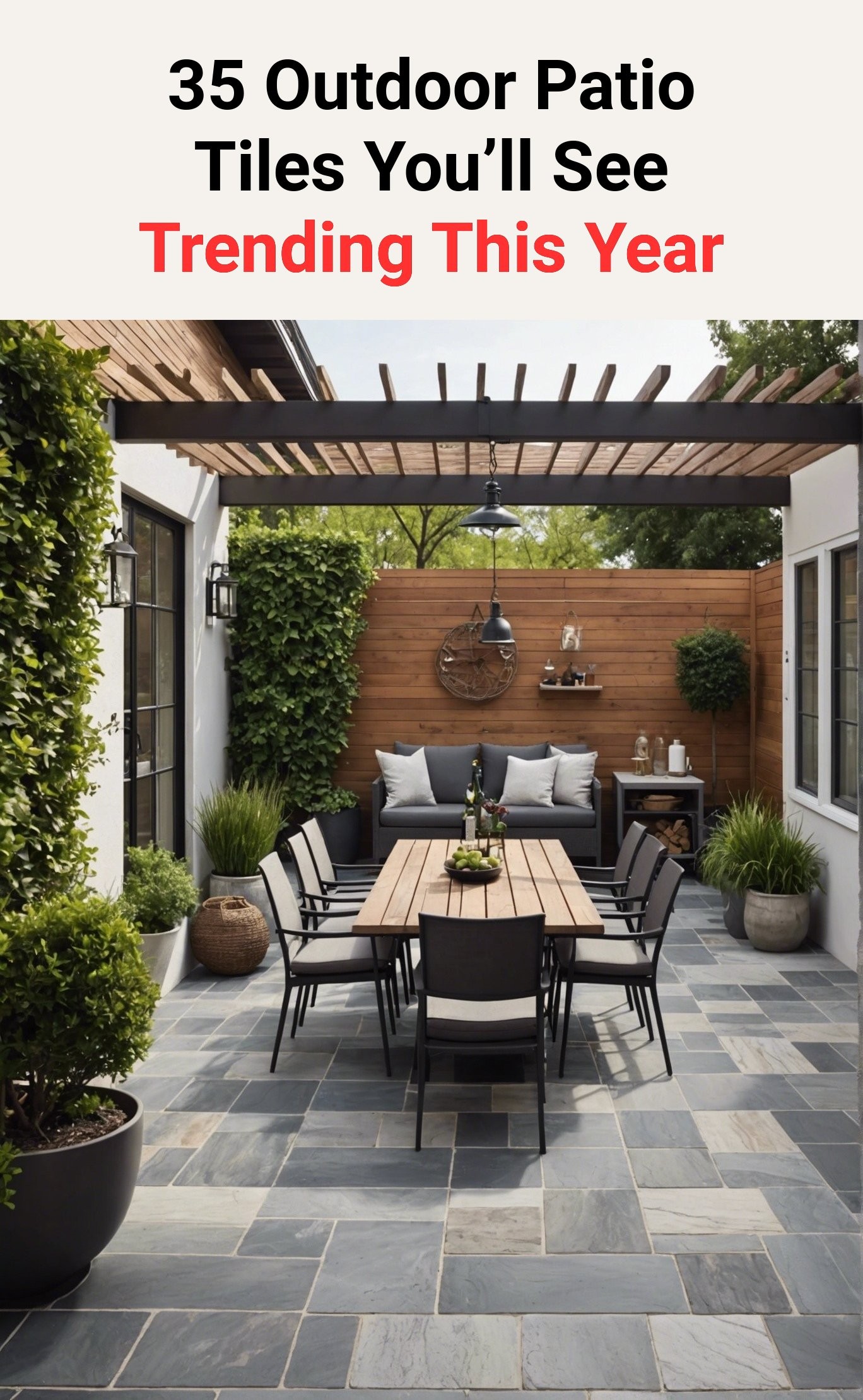 35 Outdoor Patio Tiles You’ll See Trending This Year