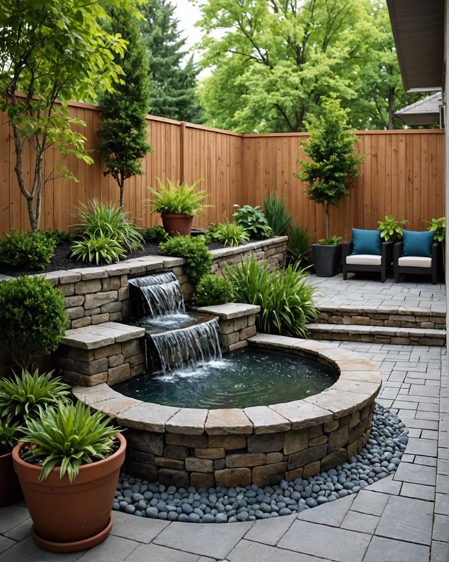 Add a Water Feature for Tranquility