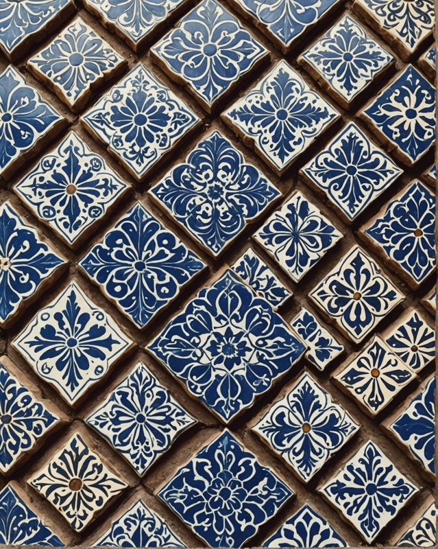Arabesque tiles