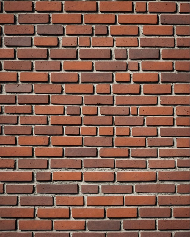 Brick Wall with Horizontal Lines