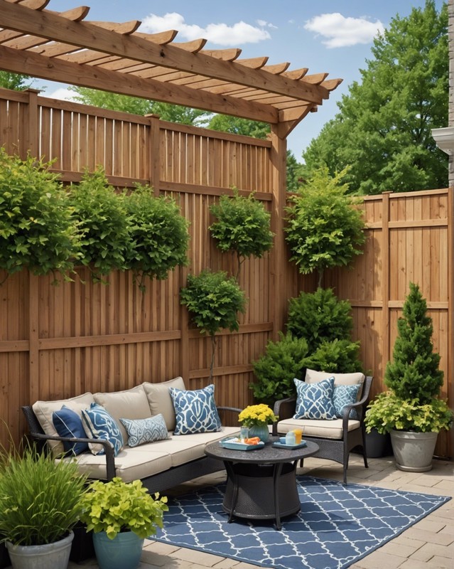 Build a privacy fence or screen