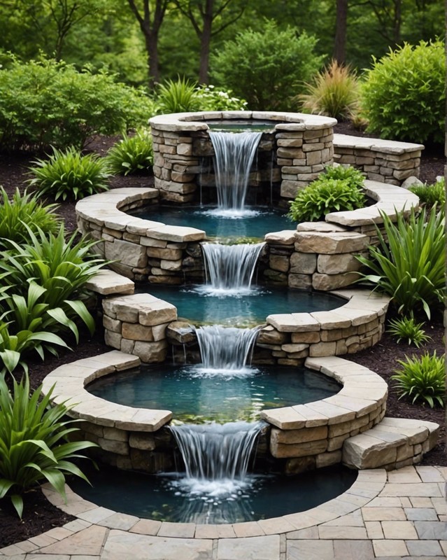 Create a white water feature