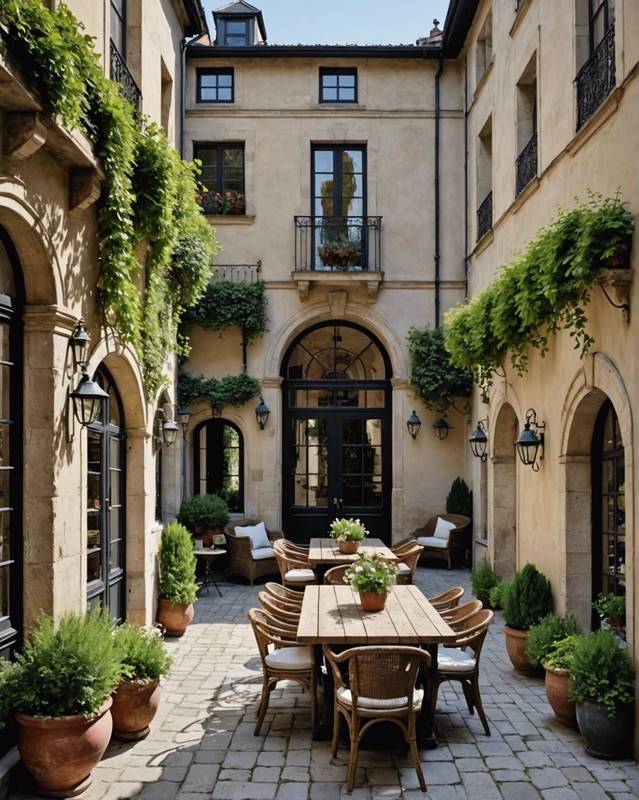 European Courtyard