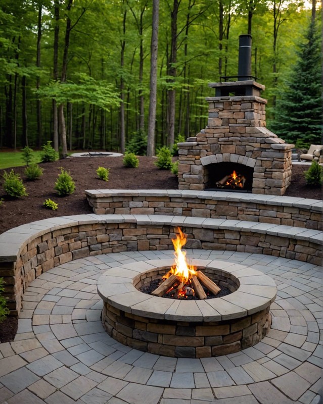 Fire Pit Wall
