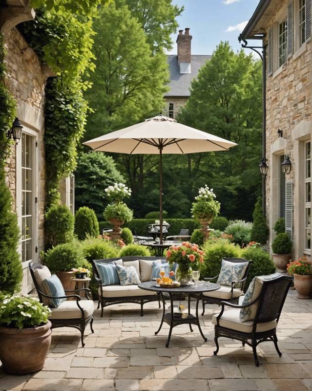 French Country Patio