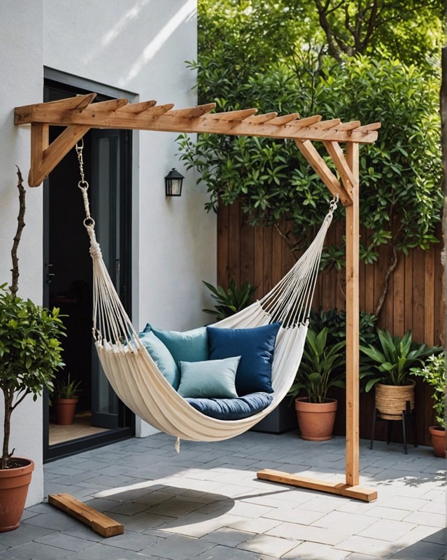Hang a Hammock for Relaxation