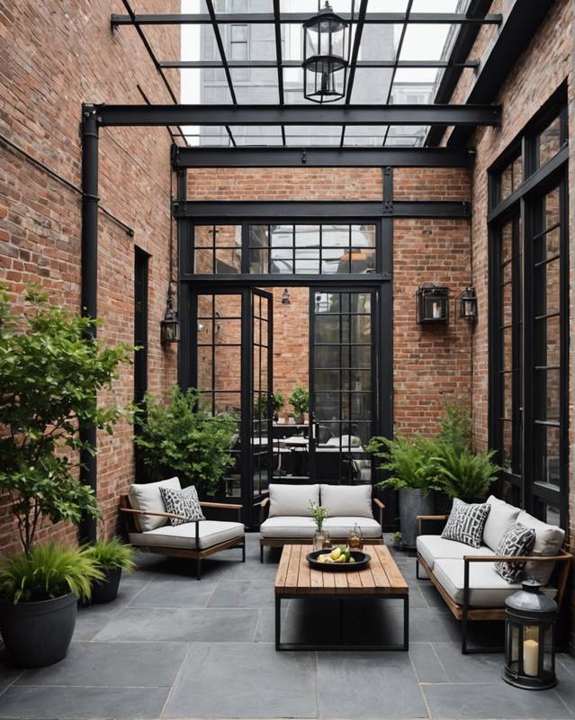 Industrial Chic Patio