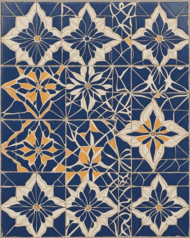 Moroccan Pattern Porcelain Tiles from Florida Tile