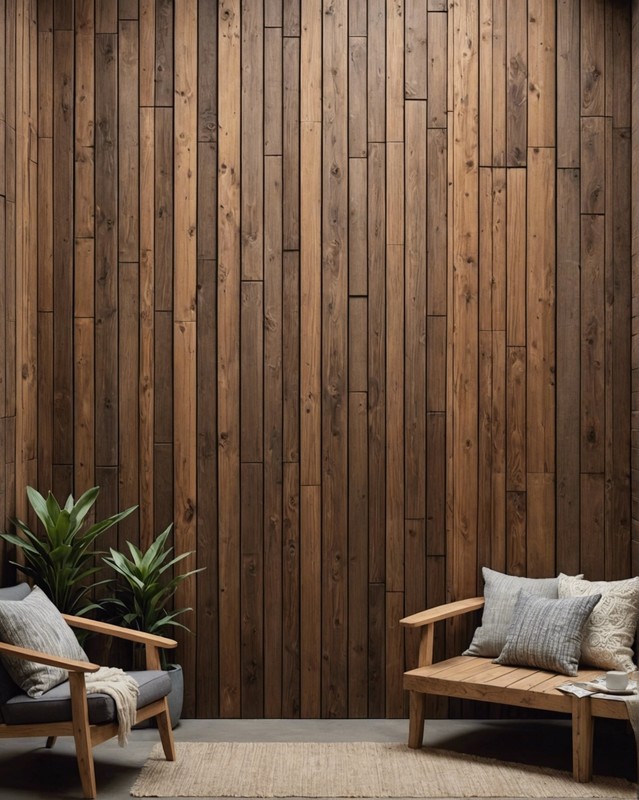 Natural Wood Wall Paneling