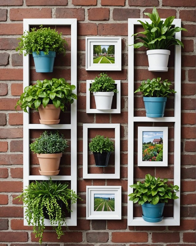 Picture Frame Wall Planter