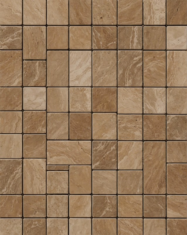 Sanibel Brown Travertine Tiles