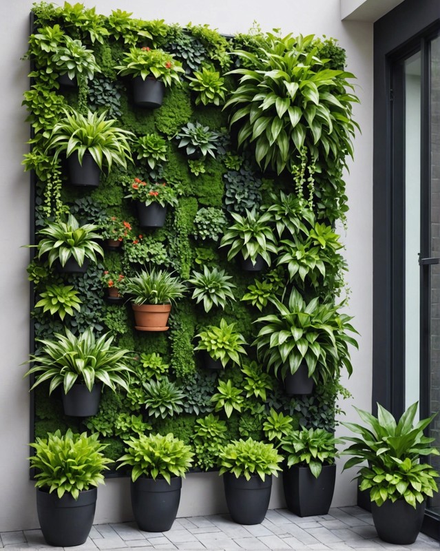 Suspended Plant Wall