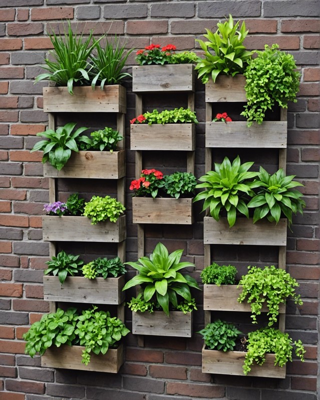 Tiered Wall Planter