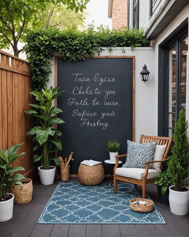 Use Chalkboard Paint for a Creative Touch