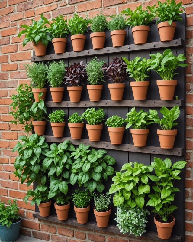 Vertical Herb Wall