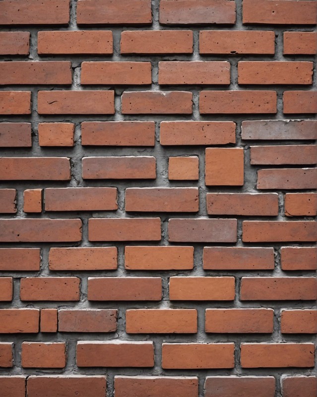 Victorian-Style Brick Wall with Decorative Caps