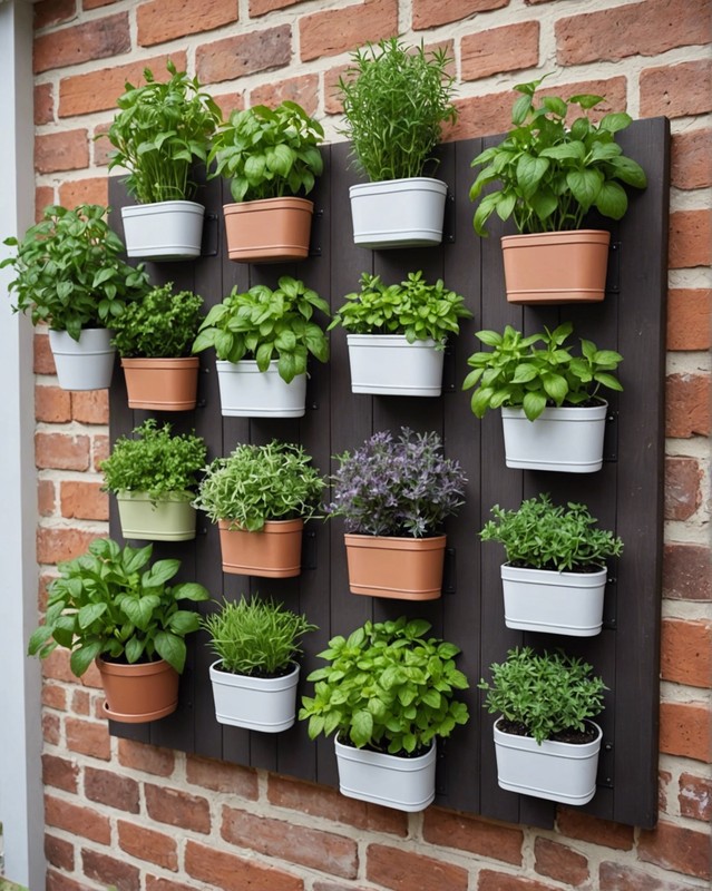Wall-Mounted Herb Planter