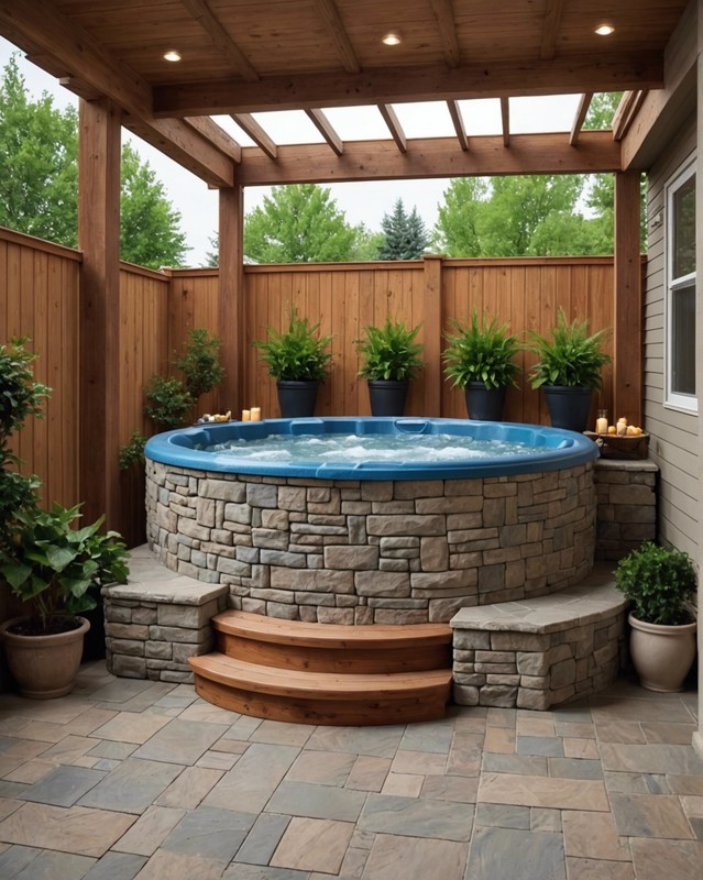 With Hot Tubs
