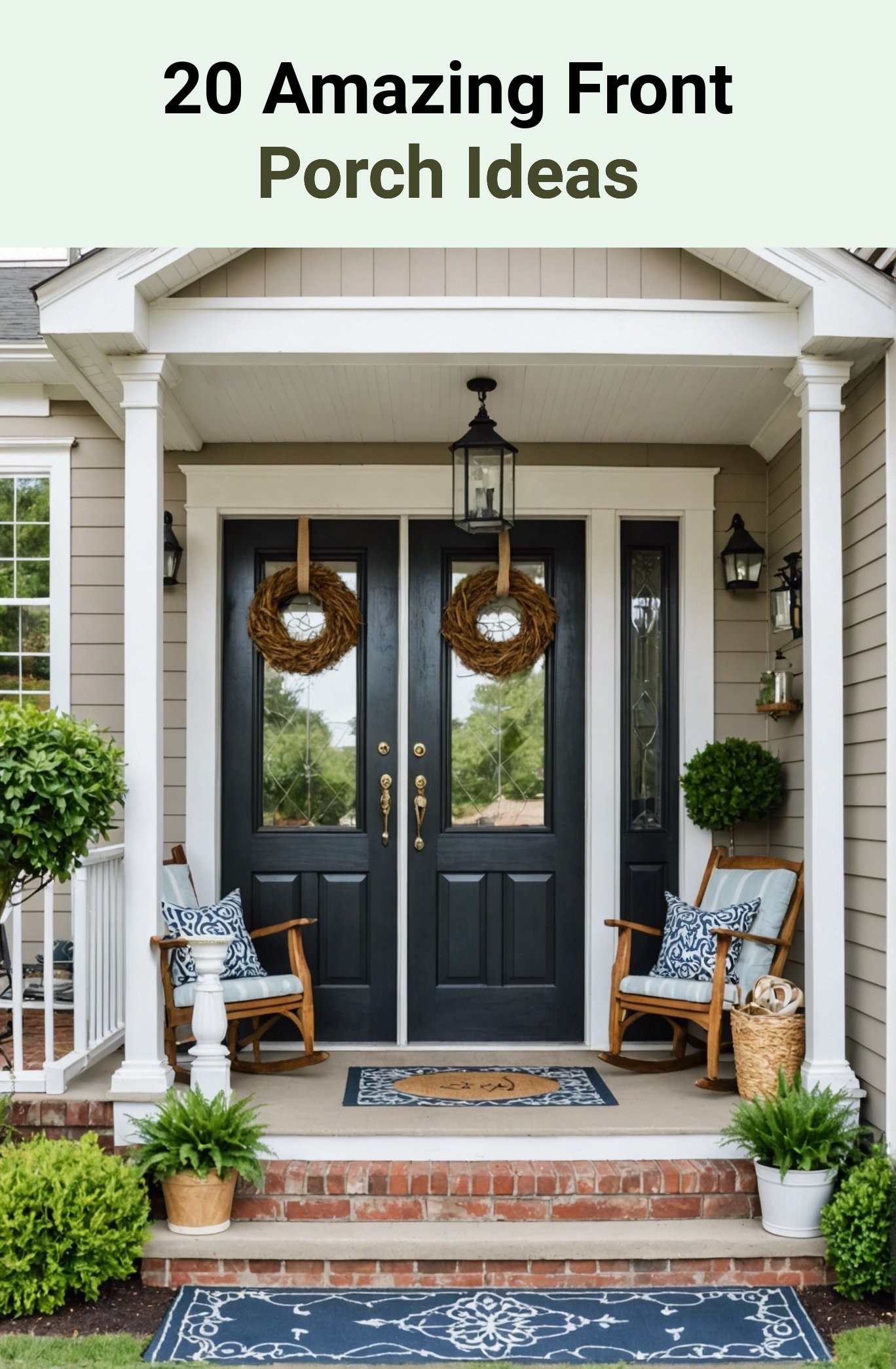 20 Amazing Front Porch Ideas