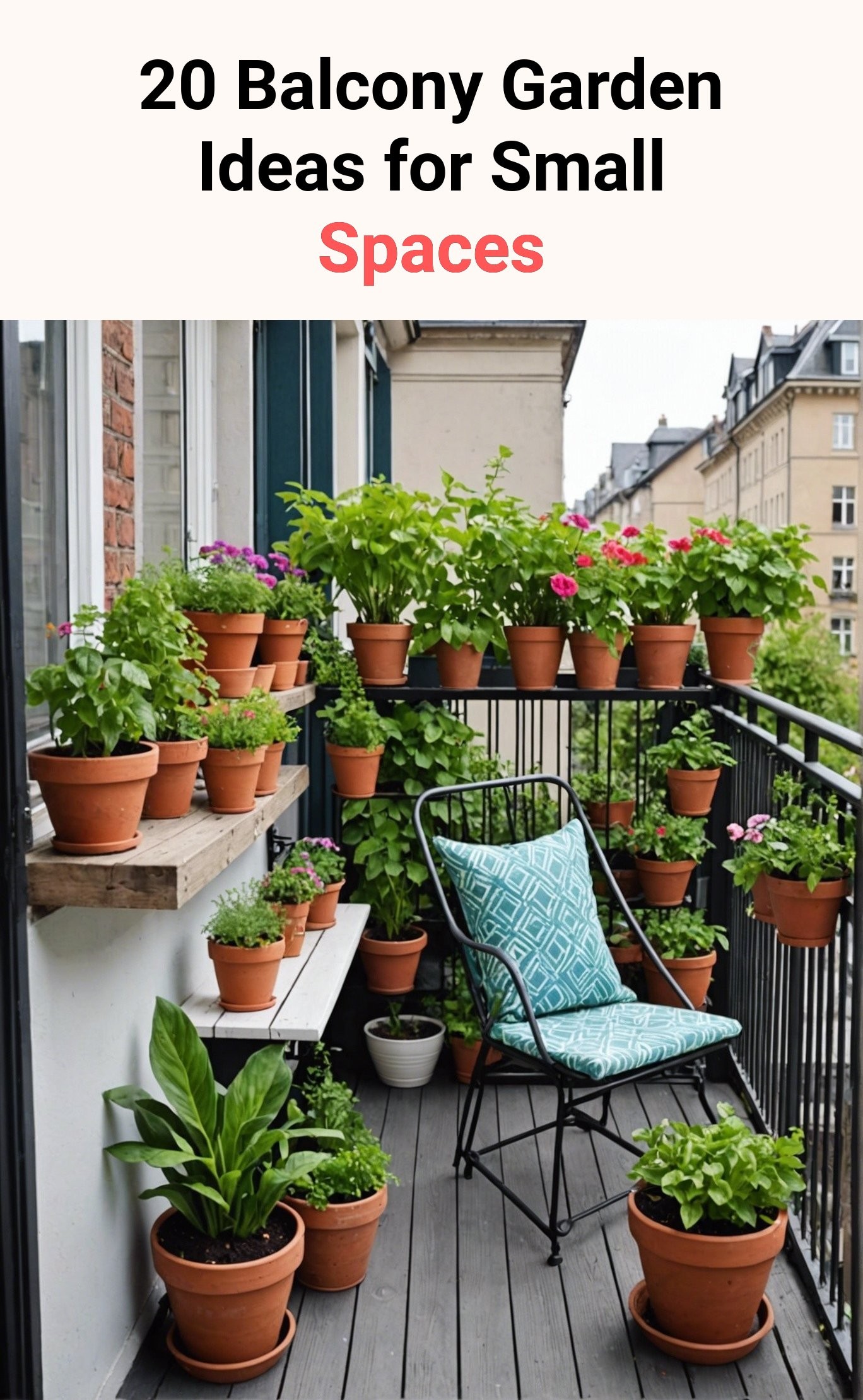 20 Balcony Garden Ideas for Small Spaces