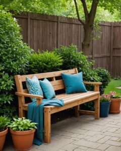 20 Beautiful Backyard Bench Ideas