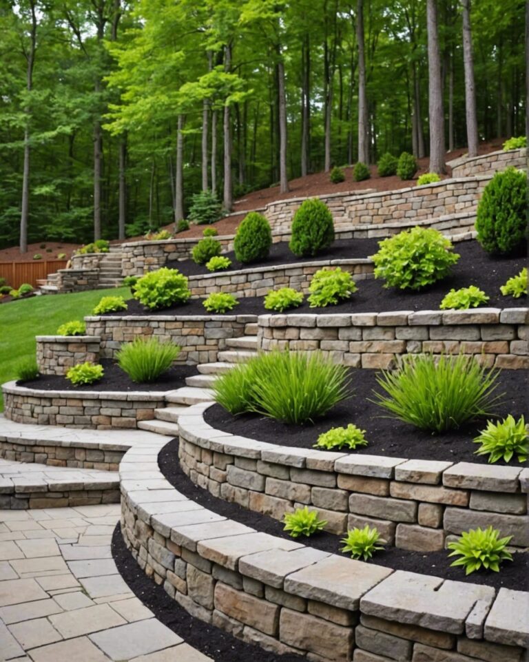 20 Beautiful Ways to Add a Retaining Wall to Your Sloped Yard