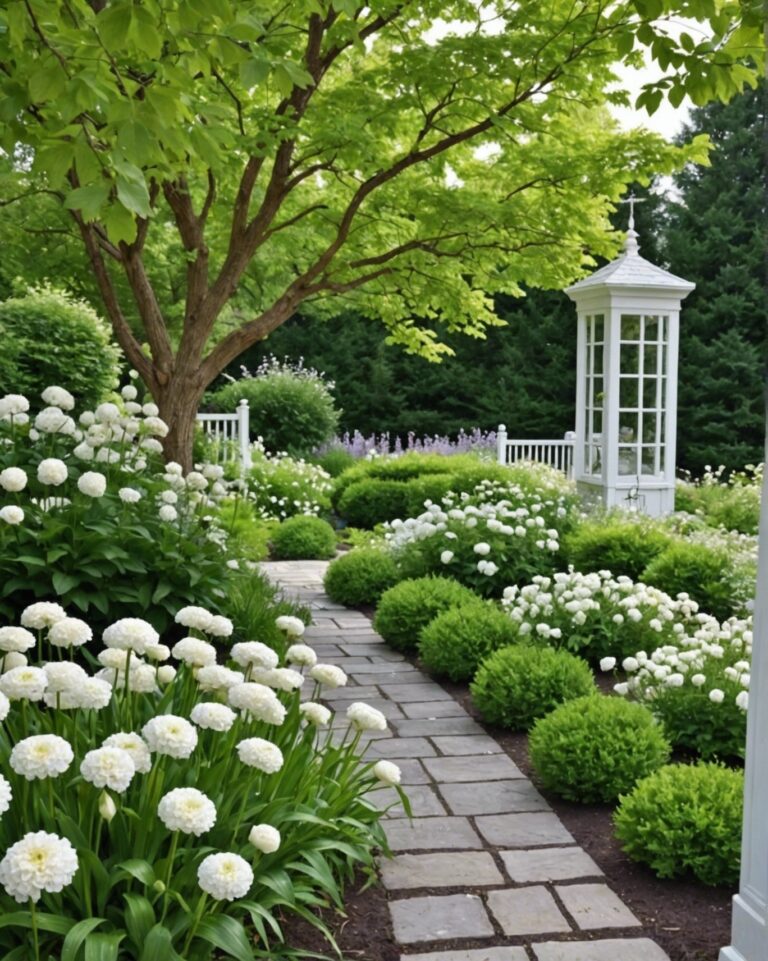 20 Beautiful White Garden Ideas To Try This Year