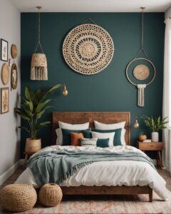 20 Boho Bedroom Accent Walls You Need to See