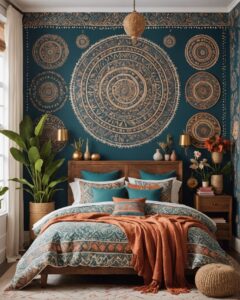 20 Boho Bedroom Wallpaper Ideas