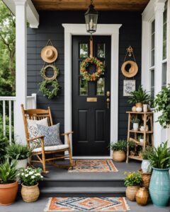 20 Boho Style Front Porch Ideas to Try