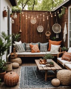 20 Boho Style Outdoor Deck Ideas You’ll Instantly Love