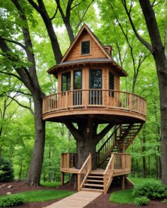 20 Coolest Tree House Ideas For Endless Backyard Fun