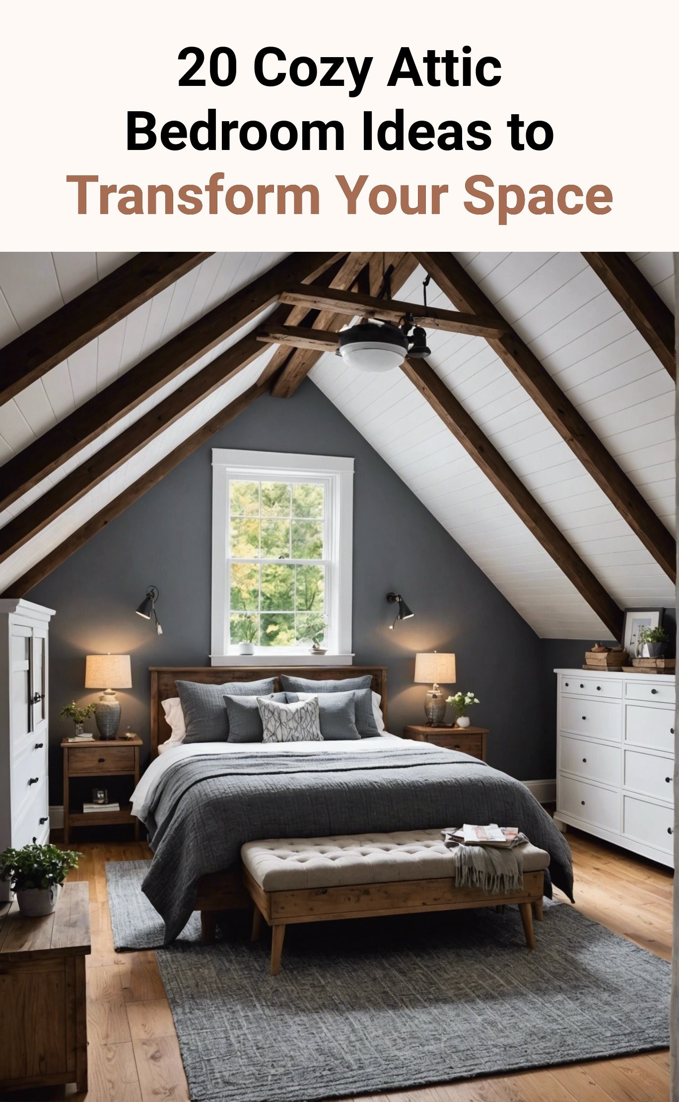 20 Cozy Attic Bedroom Ideas to Transform Your Space