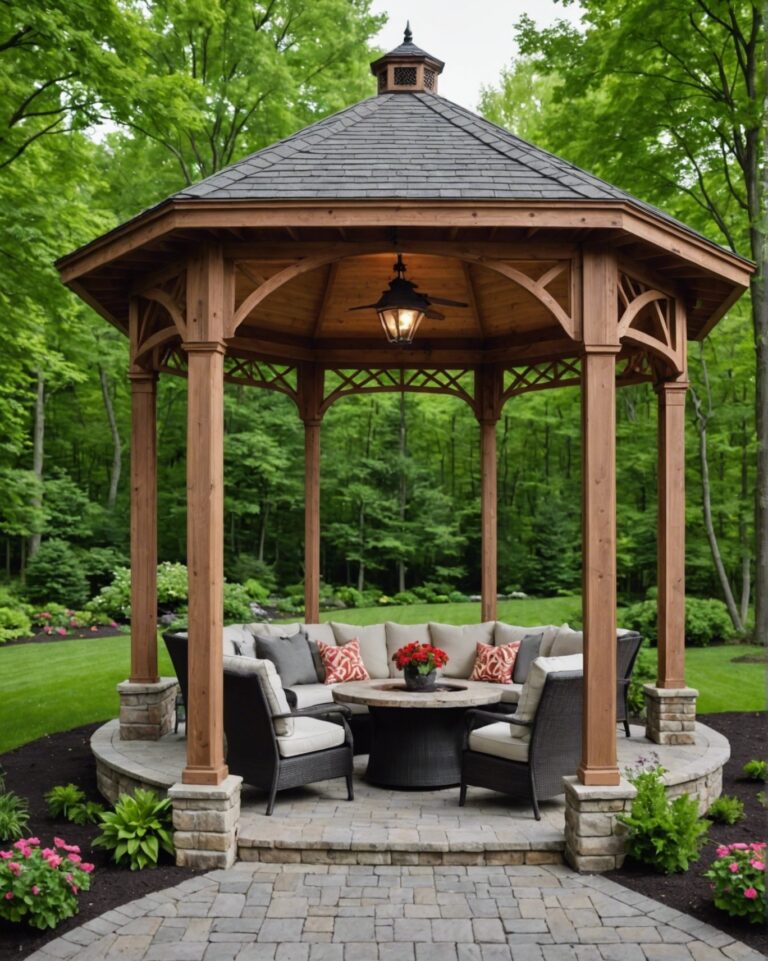 20 Cozy Outdoor Gazebo Ideas for Relaxing and Entertaining
