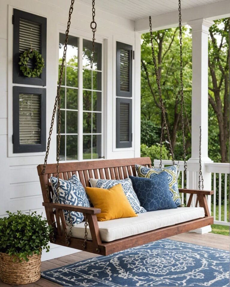 20 Cutest Porch Swings for a Fun and Relaxing Time