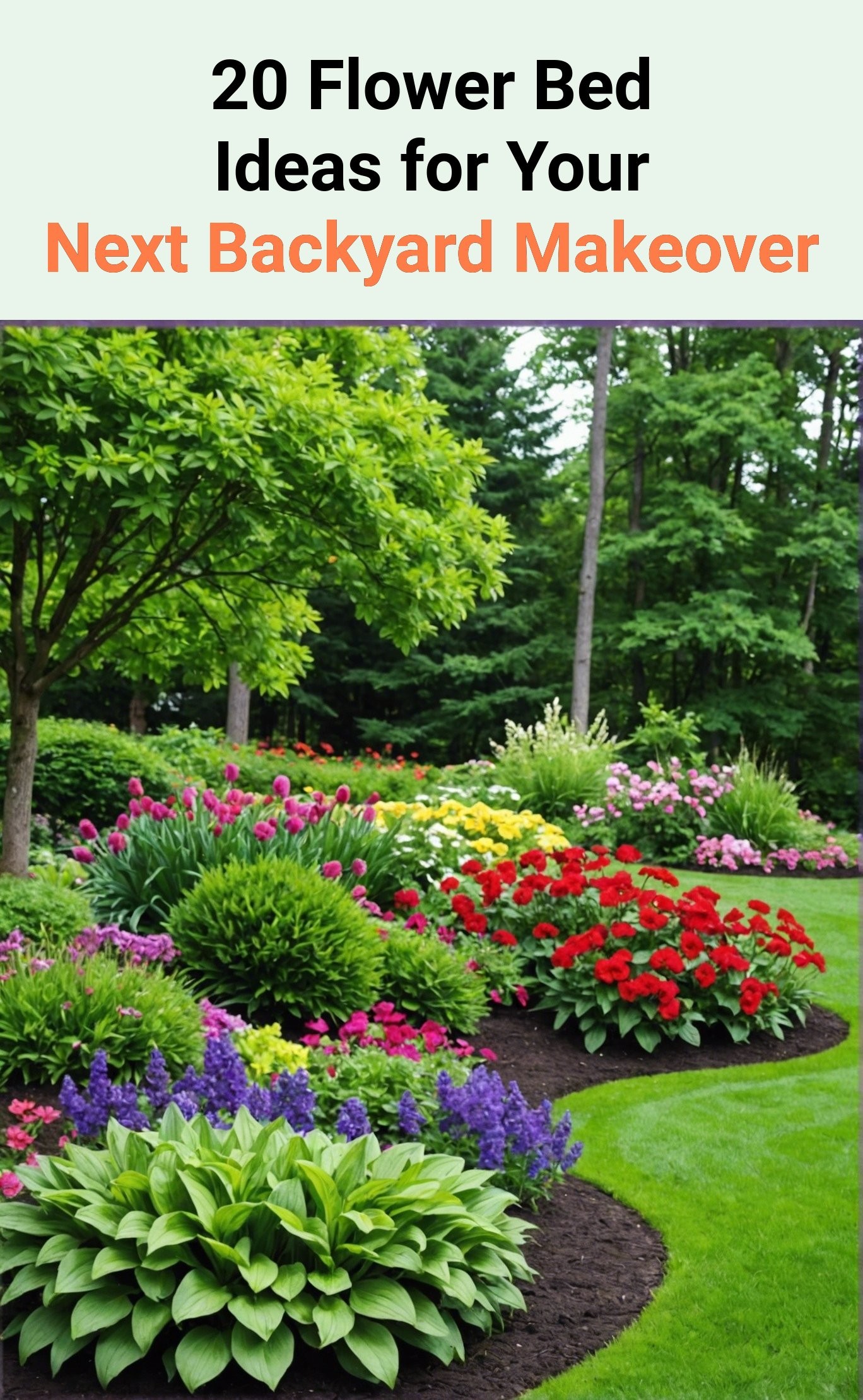 20 Flower Bed Ideas for Your Next Backyard Makeover