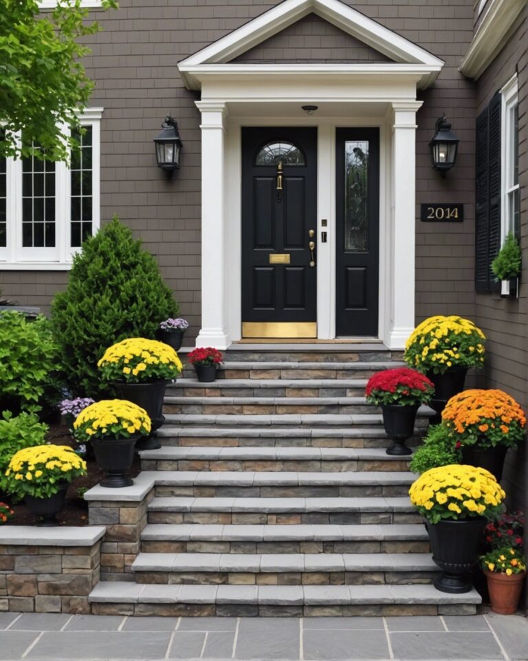 20 Front Step Ideas to Make An Entrance