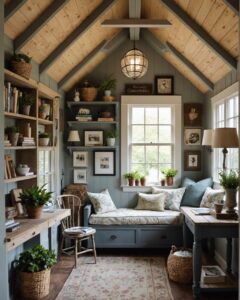 20 Incredible She Shed Interior Design Ideas