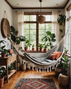 20 Incredible Ways To Put a Hammock In Your Boho Style Bedroom