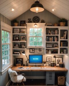 20 Inspiring She Shed Office Ideas for The Perfect Home Office