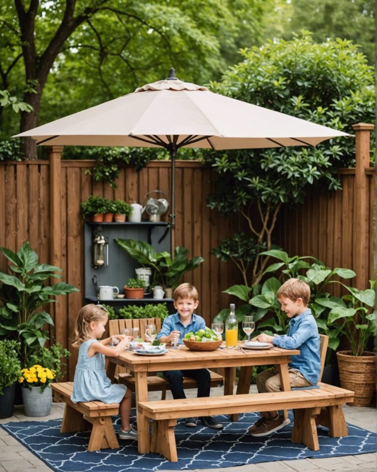 20 Kid-Friendly Outdoor Dining Area Ideas for Your Home