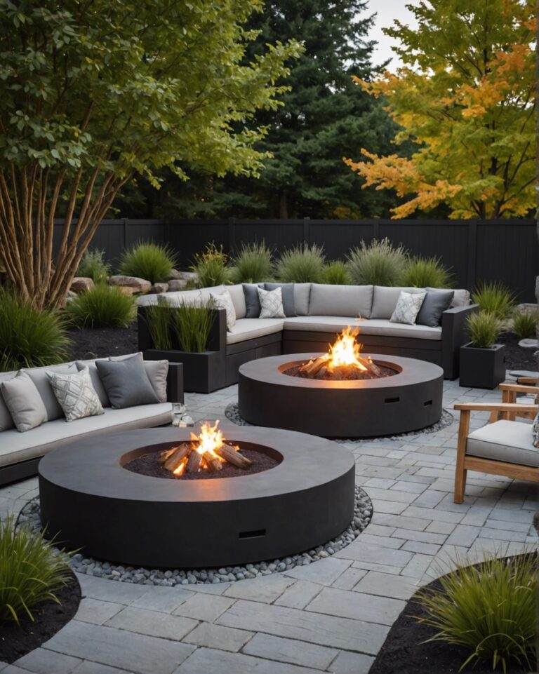 20 Modern Outdoor Fire Pit Ideas