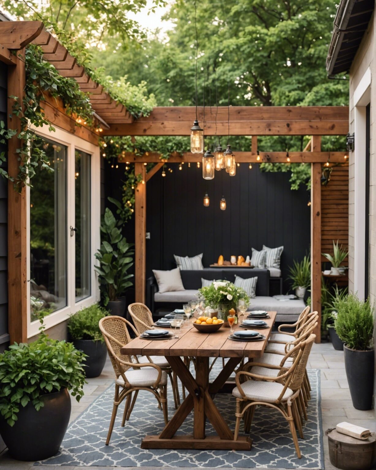 20 Beautiful Outdoor Patio Flower Pot Ideas For Your Home – ToolzView