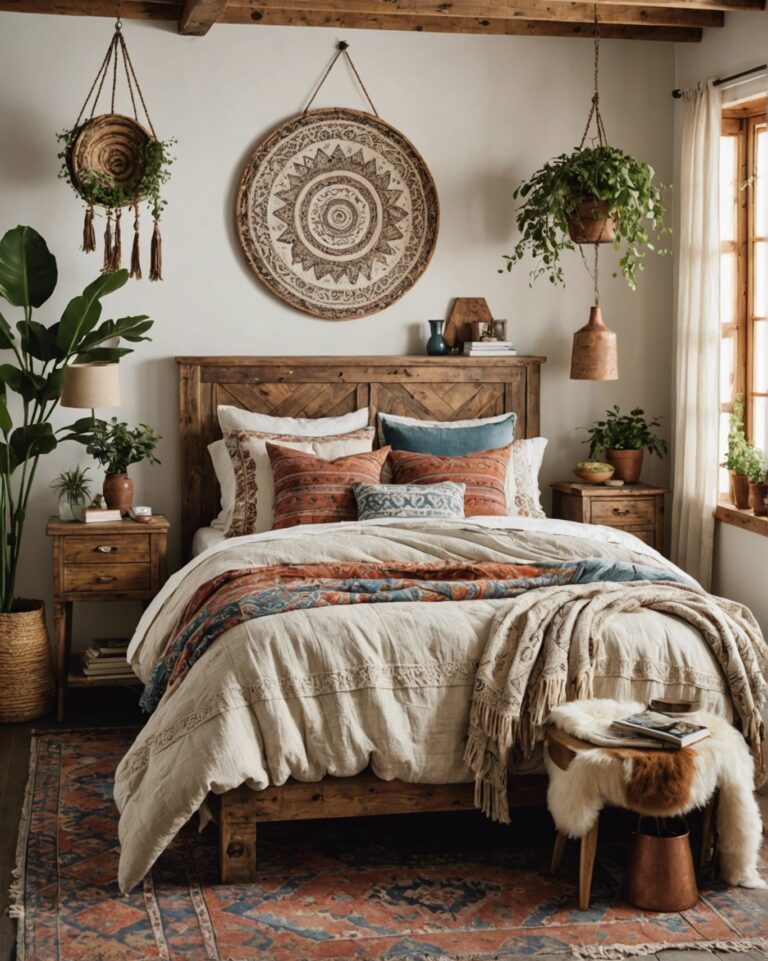 20 Rustic Boho Style Bedrooms Trending Right Now