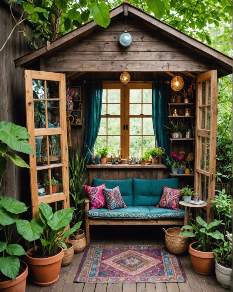 20 She Sheds for Boho Style Lovers