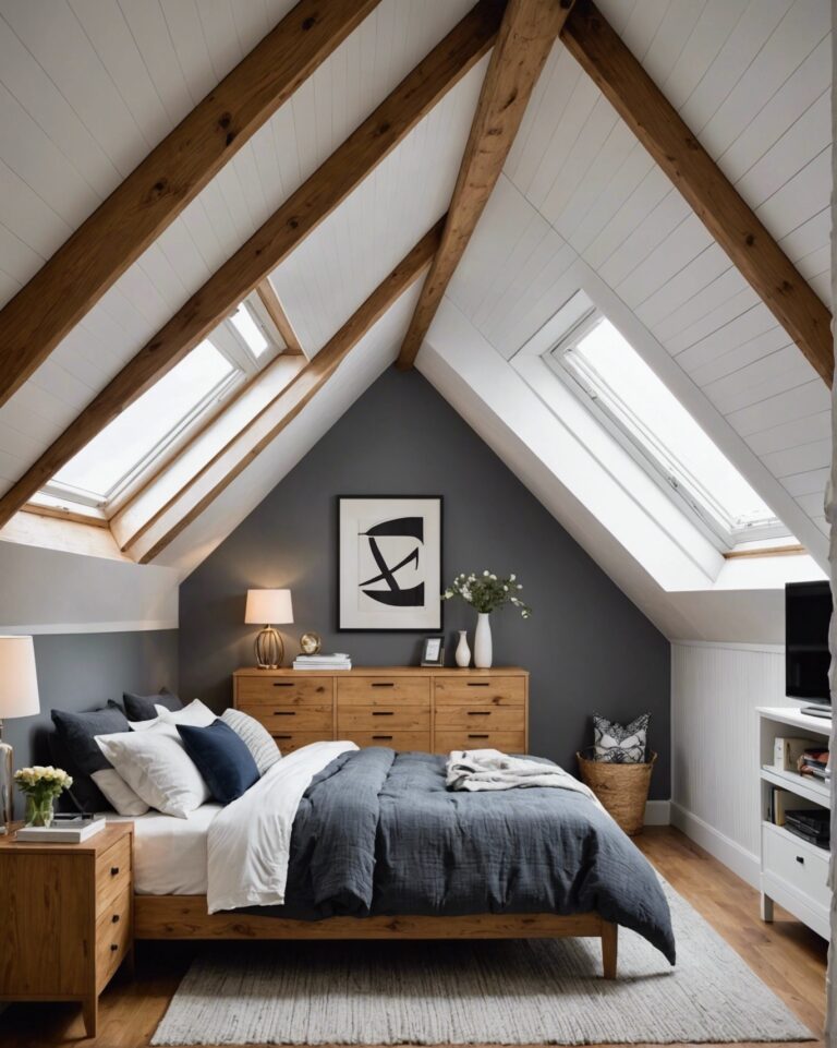 20 Space-Saving Small Attic Bedroom Ideas for Low Ceilings